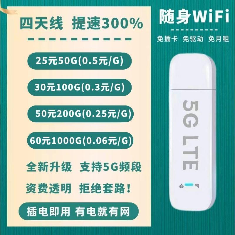 随身WIFI 59.9元畅想无限流量